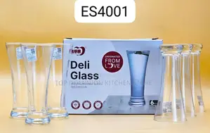 Quality 6pcs Glass Long Cup