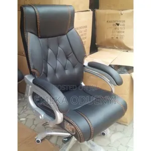 Executive Reclining Leather Elegant Office Chair