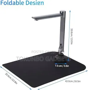 F60a Usb Document Camera Scanner,5mega-Pixel Hd Camera A4 Capture Size