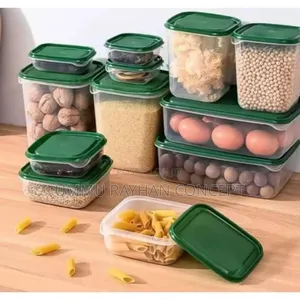 17 Stackable Kitchen Storage Containers With 17 Lids Airtight