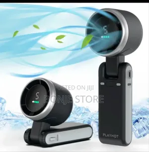 Mini Portable Handheld Turbo Fan - Rechargeable 5 Speed Cooling Fan