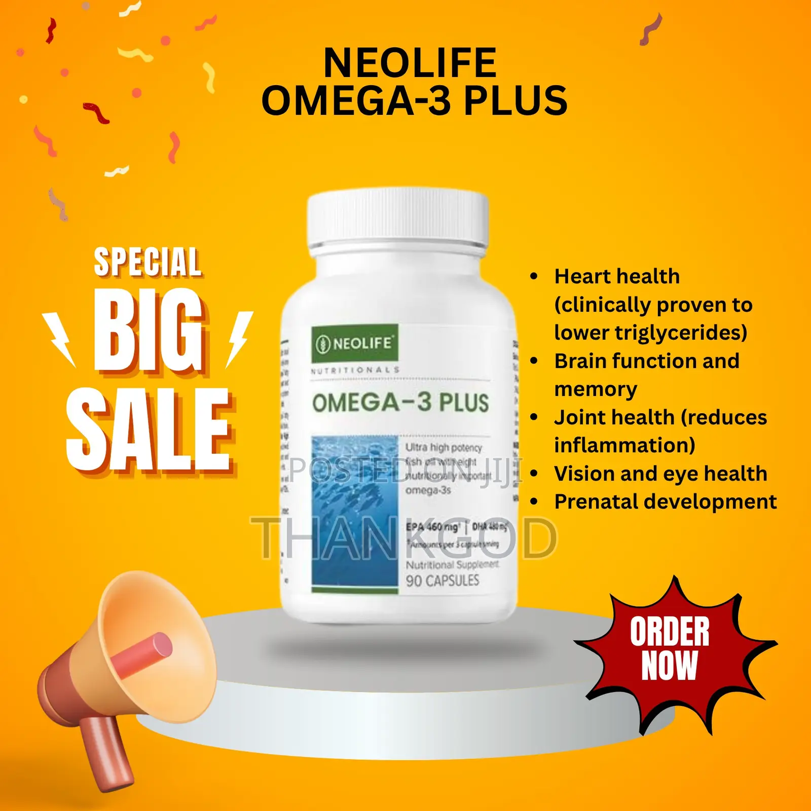 Omega-3 - 90 Capsules