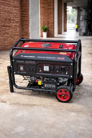Powerful Maxmech 5.2kva Gasoline Generator (Rwd-5200e)