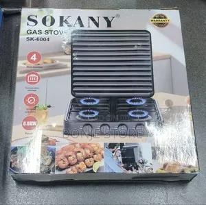 Sokany 4 Burner Gas Stove 8.8kw