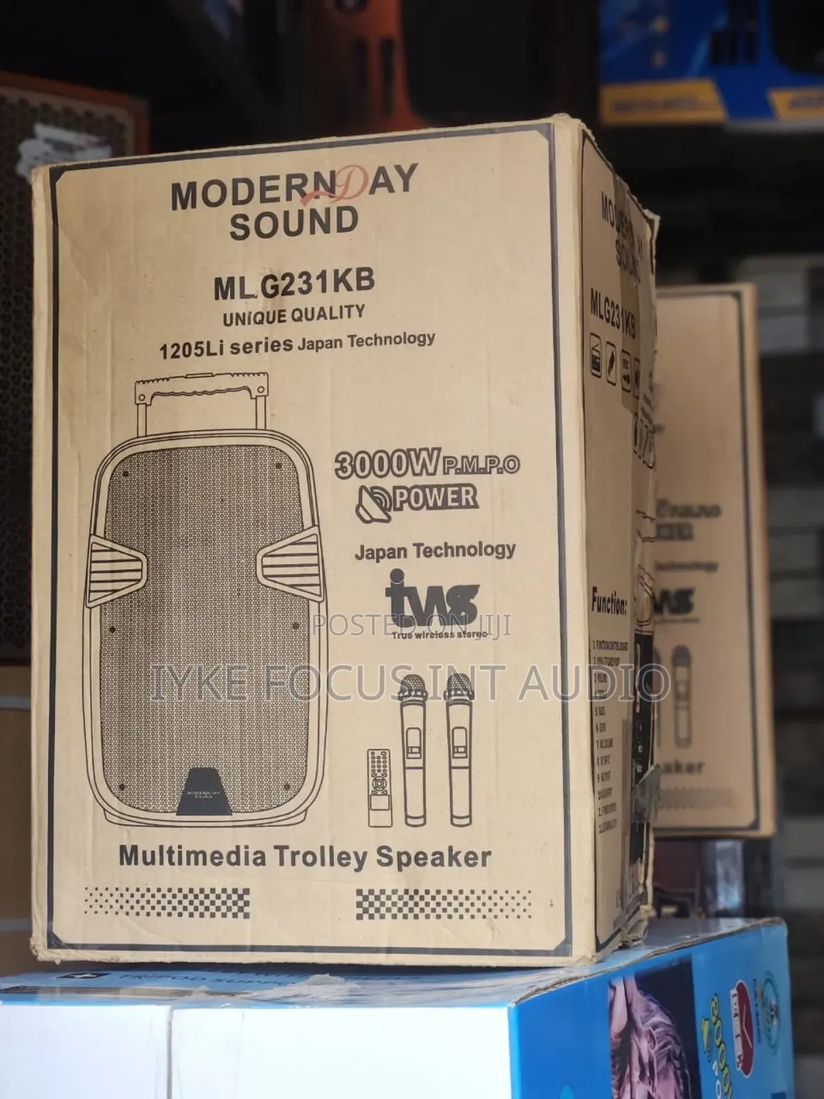 12 Inch World King Portable Speaker