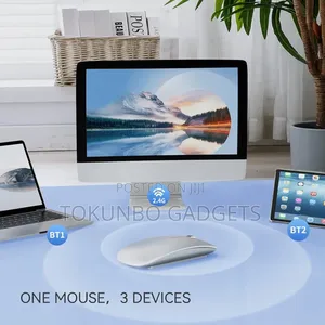 Tenmos M18 Bluetooth, Usb C Rechargeable Wireless Mouse, Triple Mode