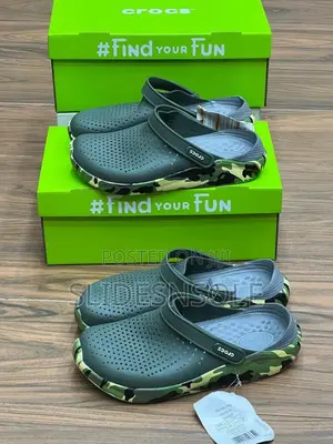 Camo Edge Classic Crocs