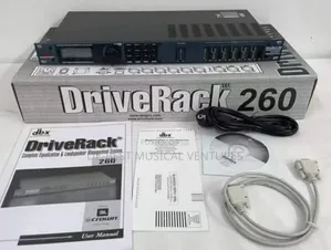 DBX Driverack 260 Loudspeaker Management System
