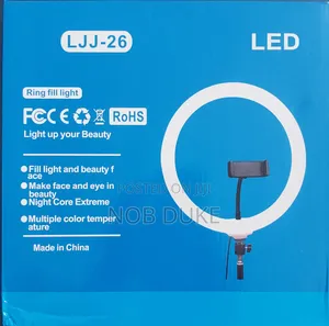 10 Inches Ring Light With Phone Holder Tripod Stand