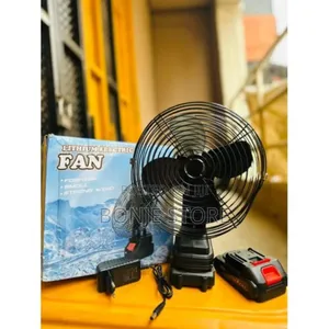 Rechargeable Lithium Electric Fan – Portable Fan With Extra Battery