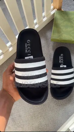 Gucci Ease Stripe Slides