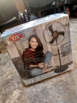 Ox Standing Fan With Wide Air Coverage – Cool Comfort Guaranteed