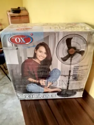 Ox Standing Fan – Stylish Design With Strong Airflow