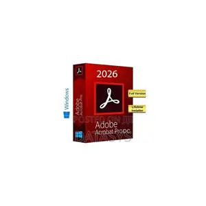 Adobe Acrobat Pro Dc Latest 2026 Edition, (Permanent Activation)