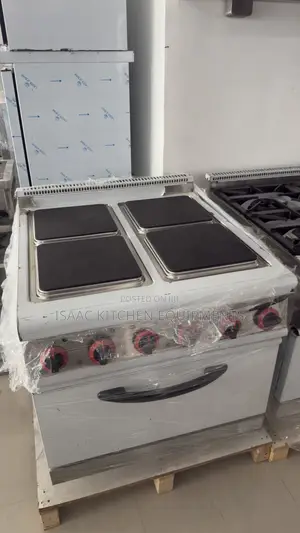 4 Burner Industrial Electric Hot Plate With Oven