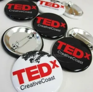 Customized Button Badges / Pin Badges For Events And Branding