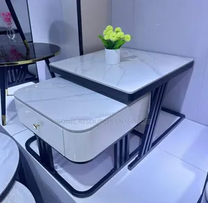 2 in 1 Centre Table With One Side Stool