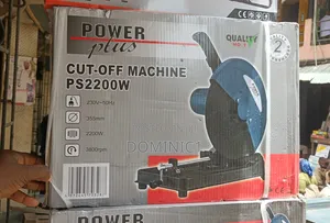Power Plus Cut-Off Machine (Model Fs2200w). Key Features Include: