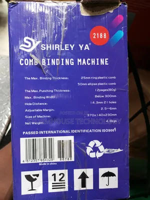 Comb Binding Machine