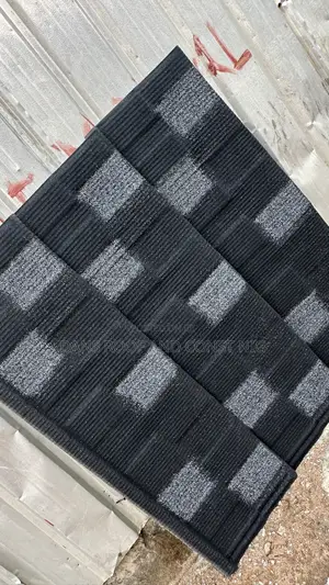 Black and White Shingle With White Patch