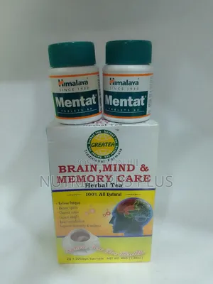 Himalaya Mentat + Greater Brain Mind Memory Care Tea:For Brain Health