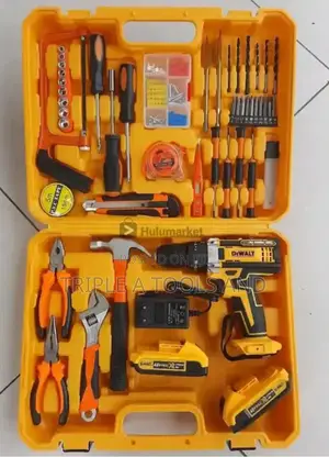 Dewalt Versatile 48v Cordless Drill With Full Accessory Kit