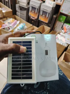 Rechargeable Bulb With Panel