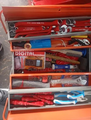 Set Of Mechanical Toolbox
