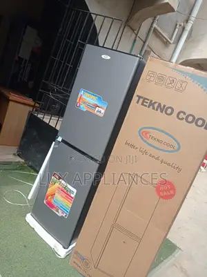 Tekno Cool Tc-200w Low Energy Double Door Fridge