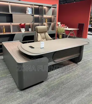 Executive Office Table 2.4meter Size With Wireless Charger