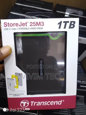 Store Jet 25m3 1tb Transcend HDD