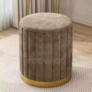 Gold Base Ottoman Luxury