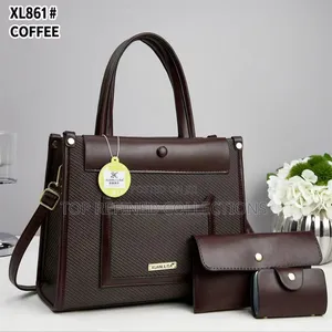 Solid Quality Luxury Women's 3in1 Handbag