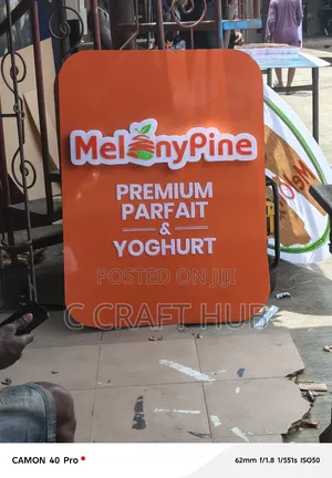 Professional Signage 3d Logo Design In Lagos/ Fast Delivery