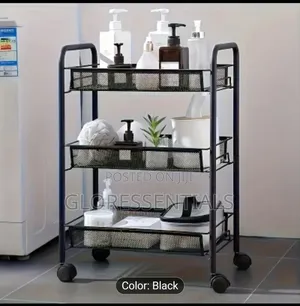 3 Layers Trolley With Wheels