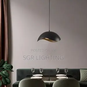Nordic Post-Modern Ufo Chandelier Eggshell Pendant Lamp for Bedroom