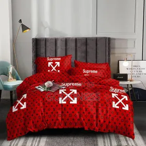 Bedsheets With Four Pillows Case and Also With the One of Two Pillows