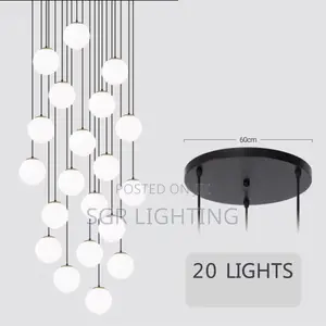 Nordic Home Decor Dining Room Pendant Lamp Light Indoor Lighting Stair
