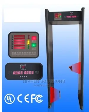 Anti Interference Security Check Walk Through Door Metal Detector Automatically Calibration