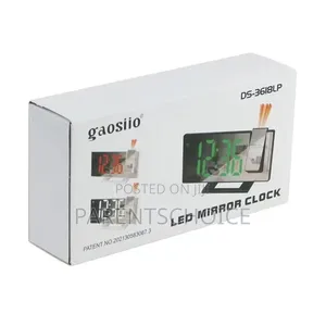 Digital Clock Projector Model Gaosiio Led Clock