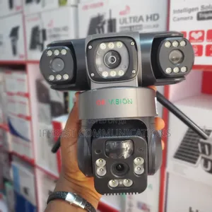 CCTV Solar Camera Three Lens