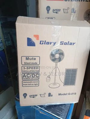 Solar Standing Fan 16inches