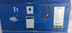 Luxsun 6.2kva/48v Hybrid Inverter Transformer Less , Digital Display