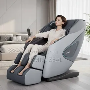 Luxury 4d Massager Chair With Eye Drops and Bluetooth With Leg Warmers