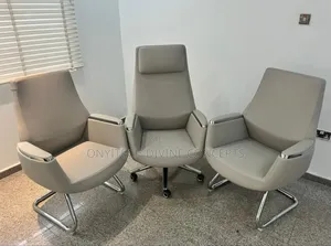 Office Executive Swivel Chair and 2 Visitors Chair 6001