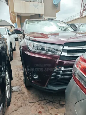 Toyota Highlander Limited V6 4x4 (3.5L 6cyl 6A) 2016 Burgundy