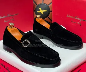 Sf Suede and Leather Loafer Shoes