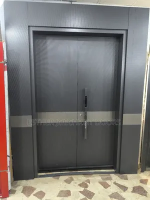 Semi Bulletproof, Fire Proof Smart Security Doors