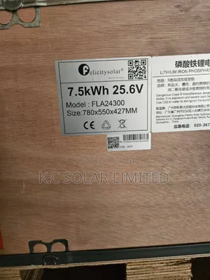 7.5kwh, 25.6v Felicity Lithium Battery