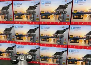 Triple Lens Solar Powered Camera